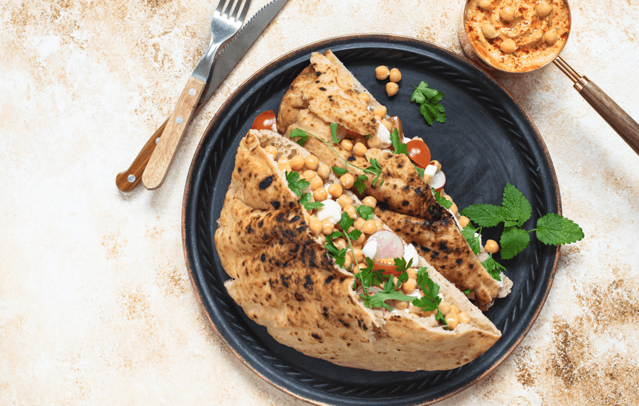 Chickpea Salad Wrap - Prolon Life