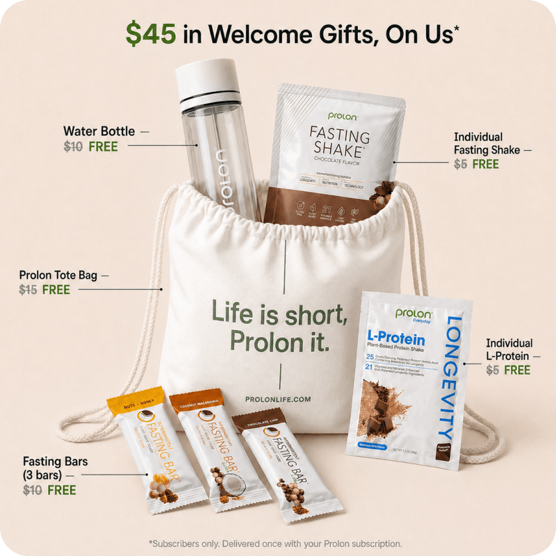Free Welcome Kit - Prolon Life
